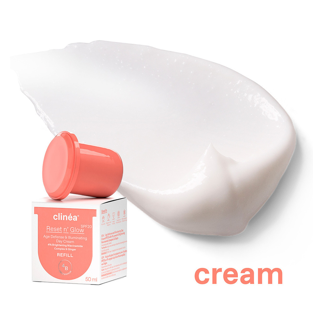 RESET & GLOW Age Defense & Illuminating Day Cream SPF20 (refill) - 50ml